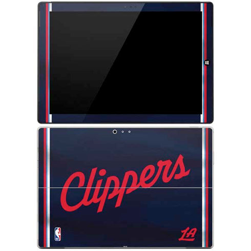NBA Los Angeles Clippers Distressed Red Surface Pro 3 Skin